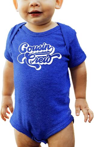 Olive Loves Apple Vintage Retro Cousin Crew قمصان وملابس داخلية لقمصان Cousin المطابقة in Kuwait