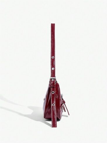 Floerns Women's Y2k Shoulder Bag Rivet Adjustable Straps Hobo Bag Punk Crossbody Purse in Kuwait