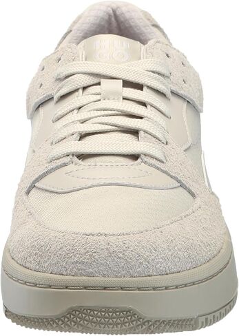 HUGO Men's Ripstop Mix Suede Low Top Sneaker in Saudi Arabia