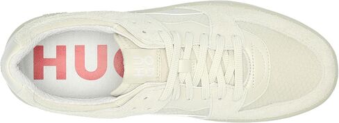 HUGO Men's Ripstop Mix Suede Low Top Sneaker in Saudi Arabia