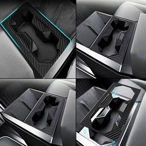 Tesla Cybertruck Center Console Cup Holder Trim Panel Cover in Saudi Arabia
