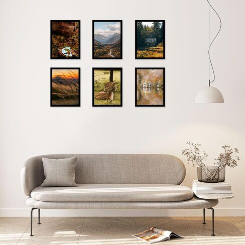 12x17 Picture Frame Black for Wall Hanging, Wood 12 x 17 Frame Photo Frame for Wall Horizontally or Vertically, Black, 2 Pack in Kuwait