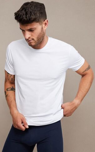 Psycho Bunny Men's 2-Pack Crew Neck Underwear Tee in Kuwait