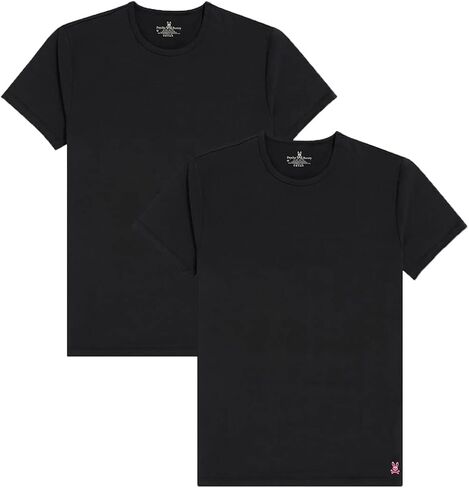 Psycho Bunny Men's 2-Pack Crew Neck Underwear Tee in Kuwait