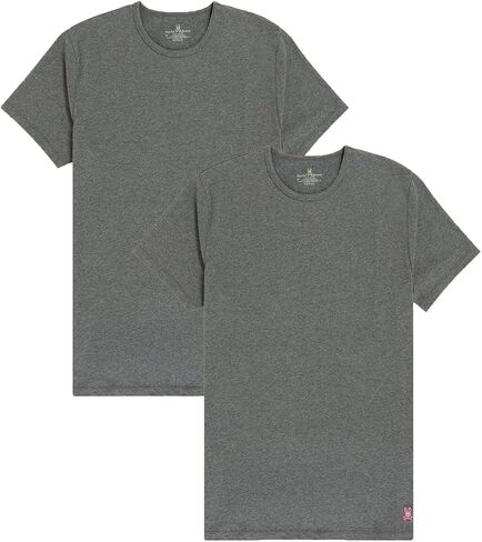 Psycho Bunny Men's 2-Pack Crew Neck Underwear Tee in Kuwait