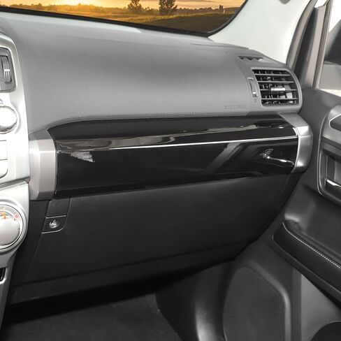 غطاء لوحة ركاب Hoolcar Co-Pilot للركاب الداخلي متوافق مع Toyota 4runner 2010-2023، أسود in Kuwait