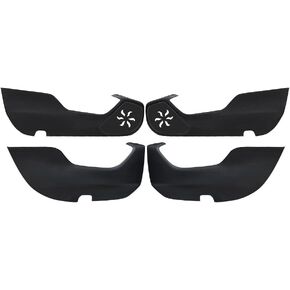 Car Door Anti Kick Pad Stickers, Compatible with Honda Accord 10th 2018-2022, Carbon Fiber