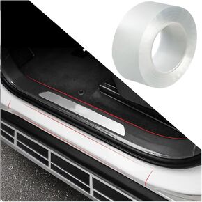 Mandark Car Door Edge Guards, Anti-Collision Anti-Scratch Automotive Door Sill Protector, Vehicle Front Rear Bumper Side Door Trim Protection Strips, Universal for RV, SUV, Truck (Black)