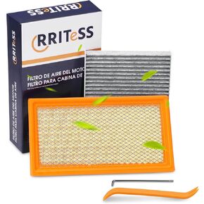 CA10242 Air Filter and CF11176 Cabin Air Filter Set, Engine Air Filter AC Filter Kit.