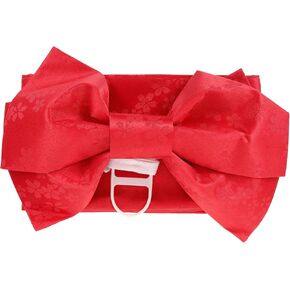 Womens Kimono Bow Belt, Japanese Style Wide Yukata Waistband Girdle Yukata Cute Weave Bow Robe Belt Waistband Accessories
