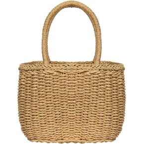 FENBEN Straw Hobo Bags for Women Weave Crossbody Bag Beach Purse Rattan Shoulder Handbag Vacation