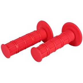 1Pair Red Rubber Motorcycle Grips, 22mm 7/8" Scooter Grips Handlebar Hand Grips for Most Motorcycle,Dirt Bike,Pit Bike Handlebar,Use Repeatedly,Motorcycle and Powersports,Automotive,Components