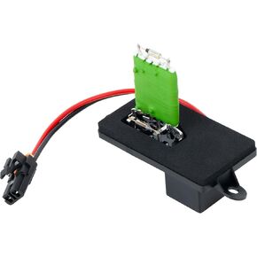 BlueStars 89019089 Blower Motor Resistor - Fit for Chevy, Cadillac, GMC with 2 Bolt Mounting Flange - Silverado Avalanche Sierra Yukon Escalade - Replaces 973-409 15305077 22807122
