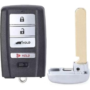 Key Fob Remote Replacement Fits for Acura MDX 2014-2020 Acura RDX 2016-2018 Replaces A2C32523200 FCC ID: KR5V1X 314MHz (4 Buttons)