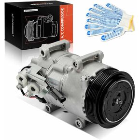 A-Premium Air Conditioner AC Compressor with Clutch Compatible with Mercedes-Benz A-Class 2009-2012, B-Class 2009-2012, 1.7L