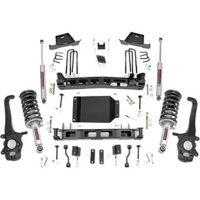 طقم رفع Rough Country 6 بوصات مع دعامات N3 لـ 2004-2015 Nissan Titan 4WD - 875.23