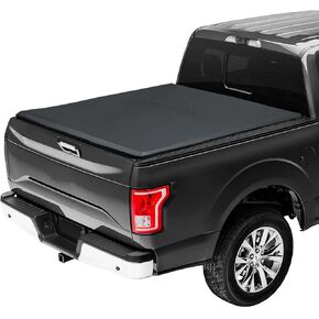 غطاء سرير ناعم ثلاثي الطي لشاحنة 2007-2024 سيلفرادو/سييرا 1500 5.8 بوصة/69.3 بوصة، غطاء سرير ثلاثي الطي متوافق مع سيلفرادو/سييرا 1500 سرير 5.8FT 2022 2023 2024 in Kuwait