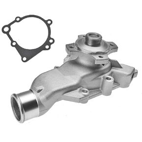 AW7164 Professional Water Pump with Gasket Compatible with 04-99 JEEP GRAND CHEROKEE 06-00 JEEP TJ 06-00 JEEP WRANGLER