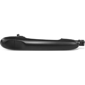 DNA MOTORING Front Right Outer Door Handle Compatible with 09-14 Nissan Cube / 11-17 Juke / 12-20 March / 12-19 Versa, w/o Smart Entry, Black, OEM-DHO-01353