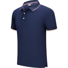 Men's 60% Viscose40% Polyester Short Sleeve Polo