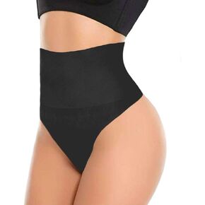 ShaperQueen103 ثونغ - ملابس داخلية نسائية أساسية كل يوم عالية الخصر للتدريب على البطن والتحكم في الملابس الداخلية in Kuwait