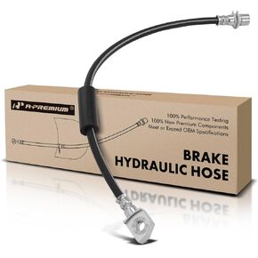 A-Premium Rear Passenger Brake Hydraulic Hose Compatible with Ford and Lincoln Models - Expedition 2007-2017, Navigator 2007-2017, 5.4L 3.5L - Replace# AL1Z2282A