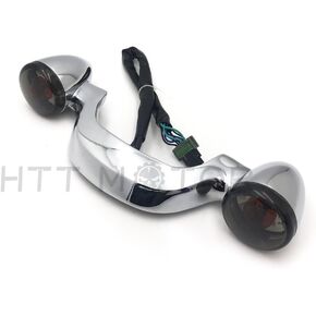 HTTMT MT444-001- Domestic Rear Light Bar Compatible with Harley '17-later FLHRXS w/Orig. turn signal Bullet