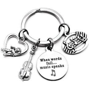 Kit's Kiss Cello Keychain Violoncello Keyring Music Keychain Bowed String Instrument Music Note Musical Instrument Music Teacher Gift Music Lover Musician Gift