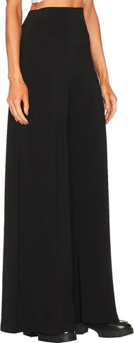 LuFeng Wide Leg Pants Woman High Waist Casual Elastic Flowy Pants Dressy Trousers in Saudi Arabia
