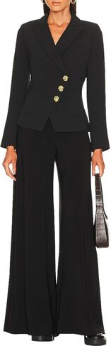 LuFeng Wide Leg Pants Woman High Waist Casual Elastic Flowy Pants Dressy Trousers in Saudi Arabia