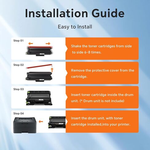 خرطوشة حبر بديلة 218X عالية الإنتاجية لـ HP 218X/218A متوافقة مع HP Color Laser Jet Pro 3201dw MFP 3301cdw MFP 3301fdw MFP 3301sdw (4 BK/Y/C/M) | W2180X W2181X W2182X W2183X (بدون شريحة) in Kuwait