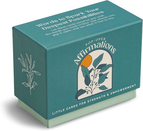 Compendium Pop-Open Fortunes – 30 Pocket-Sized Fortune Cards, Each with a Different Message to Guide and Inspire Your Day in Saudi Arabia