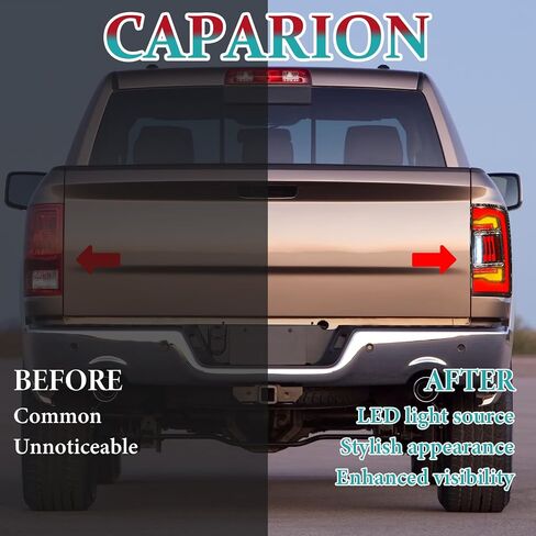 LED Tail Lights for Dodge Ram 1500 Rear Lights Taillights Assembly Tail Lamp for Ram 2500 3500 2pcs/Sets (for 2009-2018 Ram Rear Lamps Red) in Saudi Arabia