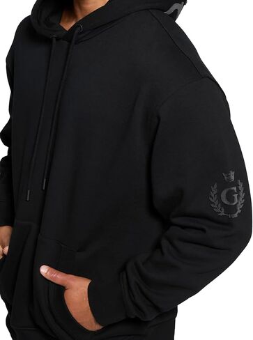 هودي بشعار Eco Chenille للرجال من GUESS in Kuwait