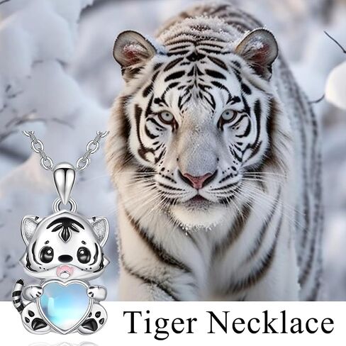 Dreamboat Moonstone Animal Pendant Necklace for Women 925 Sterling Silver Cute Cartoon Animal Jewelry Birthday Party Gifts for Wife Daughter in Saudi Arabia