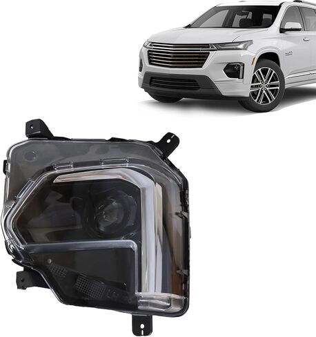 Left Headlight Assembly Compatible with 2022 2023 Traverse Driver Side 85596373 GM2503525 in Saudi Arabia