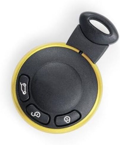 MOTO4U Alumnium Smart Key Fob Ring Rim Trim Cover Replacement for Mini R55 R56 R57 R58 R59 R60 in Red in Saudi Arabia