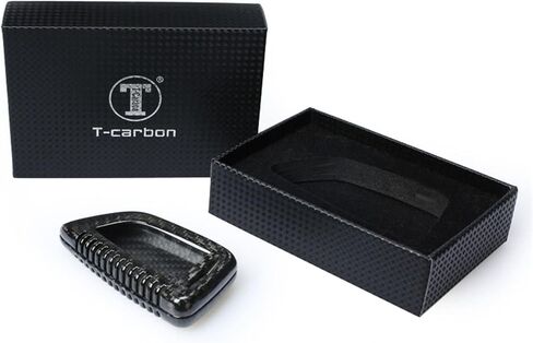 Genuine Carbon Fiber Key Fob Cover for BMW 2 Series 3 Series 5 Series 6 Series 7 Series GT5 M4 M5 X1 X2 X3 X5 X5M X6 X6M X7 Smart Car Remote Key Fob Case for Men Women - Black in Saudi Arabia