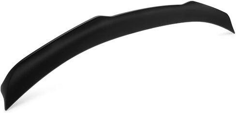 جناح جناح خلفي من MotorFansClub مناسب لفورد موستانج 2015 2016 2017 2018 2019 2020 2021 2022 نمط ركلة عالية على شكل حرف V ABS أسود غير لامع in Kuwait