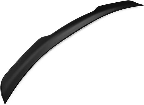 جناح جناح خلفي من MotorFansClub مناسب لفورد موستانج 2015 2016 2017 2018 2019 2020 2021 2022 نمط ركلة عالية على شكل حرف V ABS أسود غير لامع in Kuwait