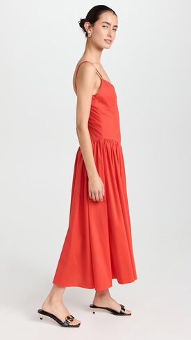 Caroline Constas Women's Orella Scoop Back Midi Dress in Saudi Arabia