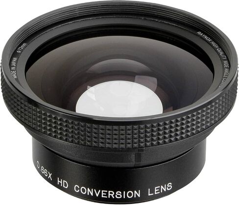 Super Quality Wideangle Lens 0.66X(front filter size: 72mm/rear size: 49mm) packed in display box in Saudi Arabia