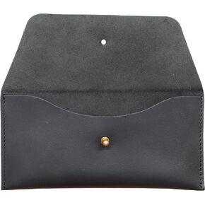 Succor Genuine-Leather-Cash-Envelopes-Retro-Clutch-Cash-Utility-Pouch-For-Men-women-Minimalist-Design-Brown