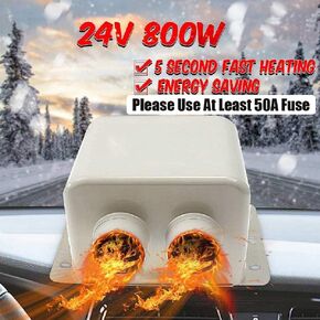 Car Heater Kit 12V 800W, MACHSWON High Power 5 Second Fast Heating Defrost Windscreen Demister Defogger for Automobile Windscreen Winter
