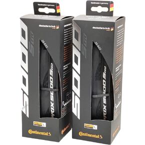 Continental Grand Prix 5000 S TR - Tubeless Ready - Pack of 2 Tires (700x25 / 25-522)