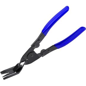 1 Pcs Automobile Interior Upholstery Trim Clip Pliers Remover Tool, Push Pin Pliers Panel Clip Removal Pliers Trim Removal Tool (Red)