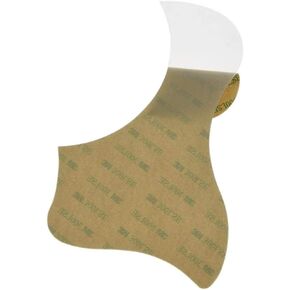 KAISH Clear Hummingbird Acoustic Guitar Pickguard Transparent Scratch Plate with Adhesive