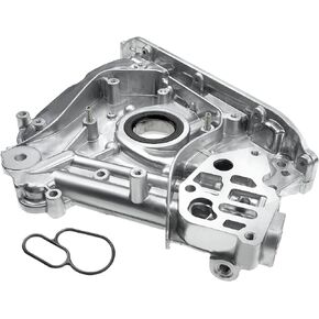 A-Premium Standard Volume Oil Pump with Gasket Compatible with Honda Accord, Accord Crosstour, Pilot, Odyssey, Ridgeline, Crosstour & Acura MDX, RDX, TSX, TL, ZDX, RL, 3.5L 3.7L, Replace# M531