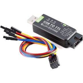 Industrial USB to Serial Adapter UART Serial Adapter FT232RL Serial to USB Converter USB to TTL Adapter Port Module Support Multi Systems and Multi Protection Circuits with Shell