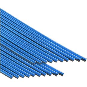 20PCS Car Air Conditioner Decoration Strip, Bendable DIY Car Vent Outlet Trim, Universal Waterproof Air Vent Outlet Protection Strips, Auto Interior Accessories for Most Cars (Ice Blue)